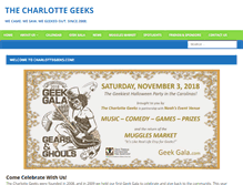 Tablet Screenshot of charlottegeeks.com